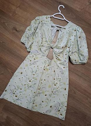 Платье h&m лен 6