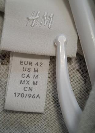 Платье h&m лен 9