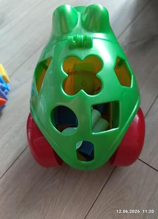 Игрушки сортеры, набор игрушек. развивающие. 4