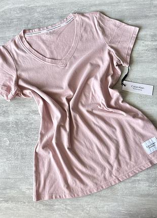 Рожева футболка жіноча calvin klein