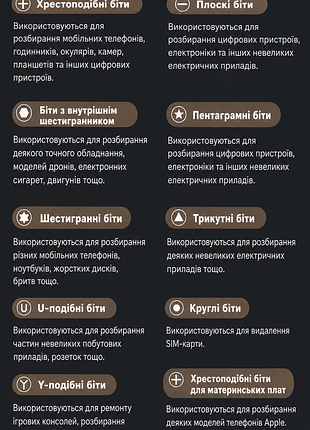 Набір викруток ugreen ut110 15354 38в1 grey 7