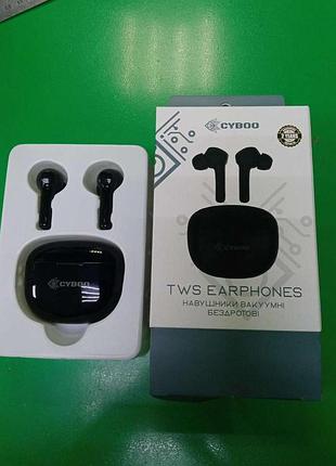 Наушники bluetooth-гарнитура б/у cyboo t03 арт.102259