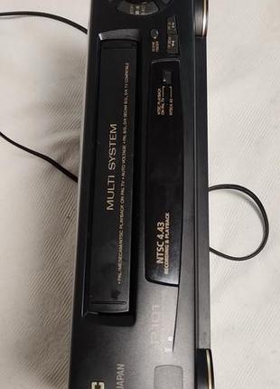 Jvc vhs видеомагнитофон/видеоплеер multi system 4