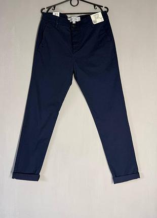 Нові чоловічі штани чиноси topman stretch skinny / бавовна (розмір w32 l32)