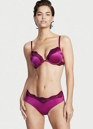 Комплект бюстгалтер пушап 75b 80b та трусики розмір м victoria’s secret bombshell