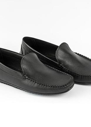 Практические кожаные мокасины prime shoes 44 размер