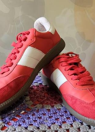 Кроссовки красные tishelle conor red