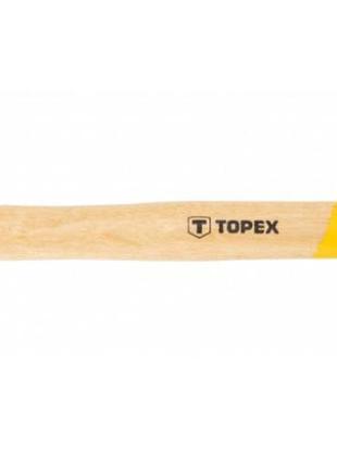 Столярный молоток topex 800 г деревянная рукоятка / квадратный бойок (02a408)