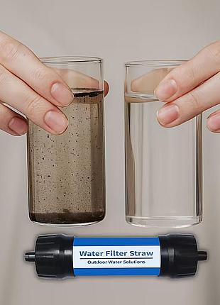 Туристичний фільтр для води straw outdoor
