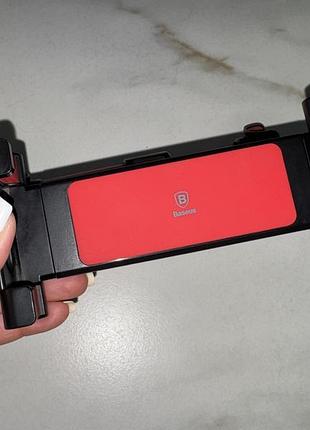 Автодержатель для телефона/планшета baseus back seat holder в машину 3