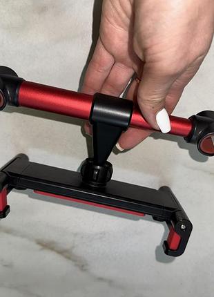 Автодержатель для телефона/планшета baseus back seat holder в машину 4