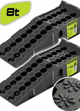 Пандус автомобильный 2шт 8т toolme (польша) 5