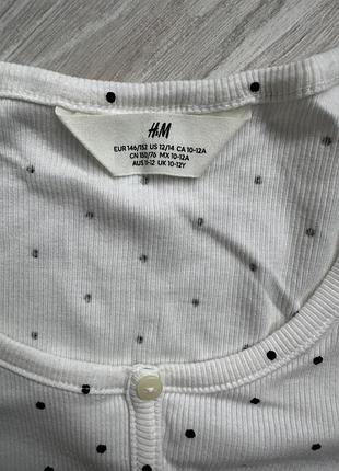 Футболка для дівчинки h&m 3