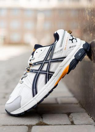 Мужские кроссовки asics gel - kahana 8 • white blue •