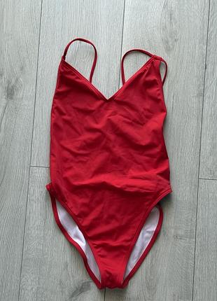 Купальник asos червоний