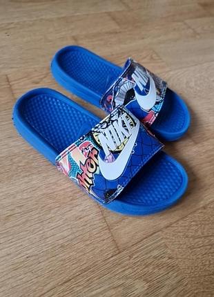 Шлепанцы nike kawa / размер 31(20см) оригинал