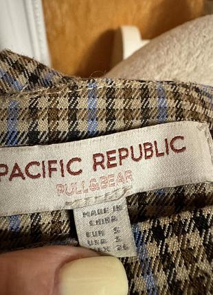 Міні спідниця у клітинку pull&bear 7