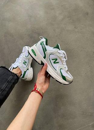 Женские кроссовки new balance 530 green