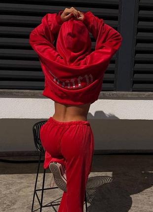 Брендовий велюровий костюм juicy  couture велюровий