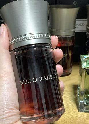 Парфуми розпив ( оригінал) liquides imaginaires bello rabelo — eau de parfum. оригінальна парфумерія.