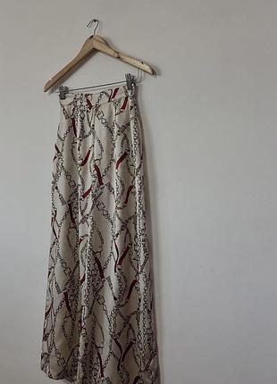 Атласні брюки палаццо boohoo🌿
