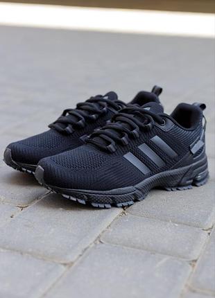 Кроссовки мужские адис легкие удобные сетка adidas marathon