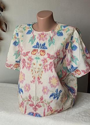 Легка літня жіноча блузка zara xs/s/м розмір