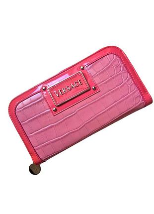 Versace. большой кошелек из натуральной кожи.