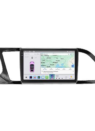 Штатна магнітола lesko для seat leon iii рестайлінг 2016-2020 екран 9" 4/64 qled carplay 4g wi-fi gps 360 prime