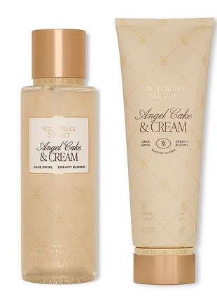 Набір міст спрей лосьйон для тіла victoria’s secret angel cake & cream оригінал