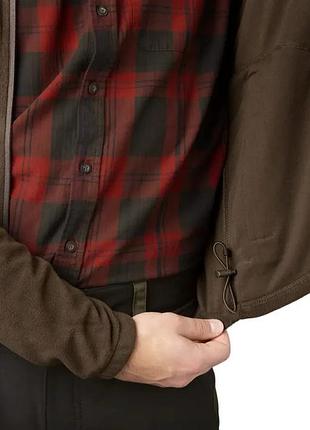 Кофта seeland benjamin fleece 3xl темно коричневый