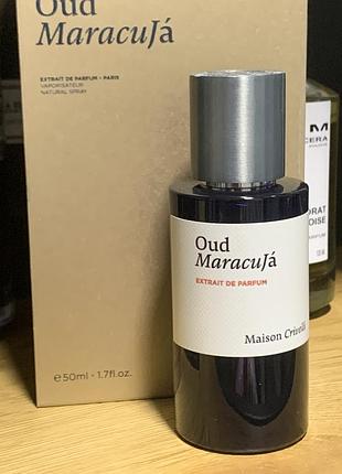 Парфуми розпив ( оригінал) maison crivelli oud maracuja — extrait de parfum. оригінальна парфумерія.