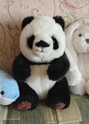 Ідеальний стан 🧸 м'які іграшки набором та поштучно 🐬 панда, заєць, дельфін 🎁 дитячі плюшеві іграшки