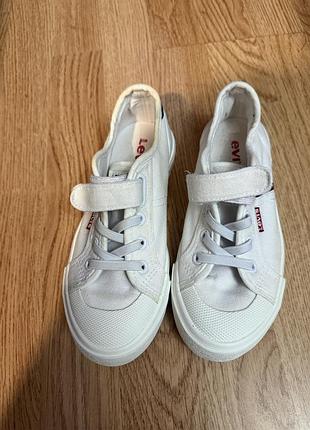 Кеди levi’s 35 білі 2