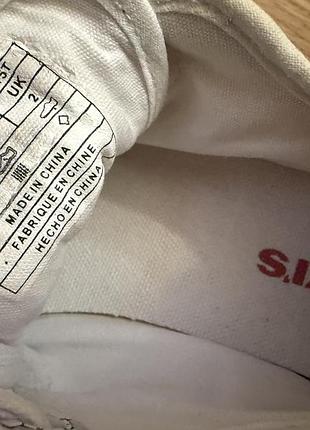 Кеди levi’s 35 білі 7