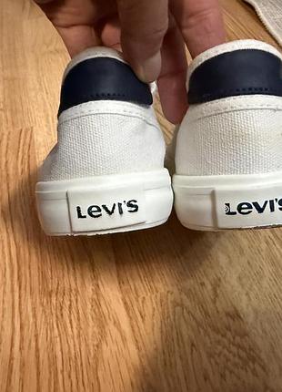 Кеди levi’s 35 білі 4
