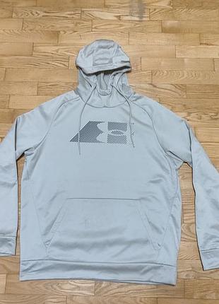 [m-l] худи under armour coldgear armour fleece graphic hoodie