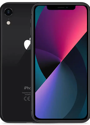 Телефон apple iphone xr 64gb black dual sim