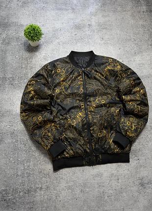 Чоловіча двухстороння куртка versace jeans couture reversible puffer jacket