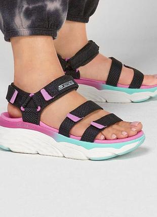 Жіночі босоніжки skechers max cushioning slay оригінал розмір 41-42