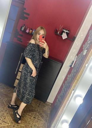 Платье принт 👗👗 4