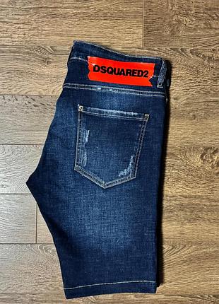 Джинсовые  шорты dsquared2. 4