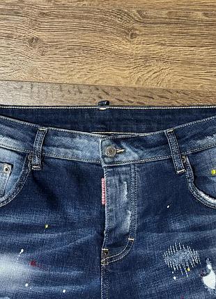 Джинсовые  шорты dsquared2. 2