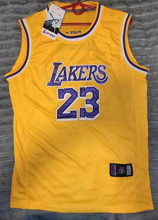 Нова 
 баскетбольная майка lakers.lebron james.м