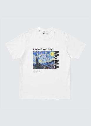 Футболка moma art vincent van gogh uniqlo унісекс