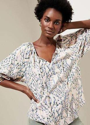 Блуза из смеси льна от marks &amp; spencer