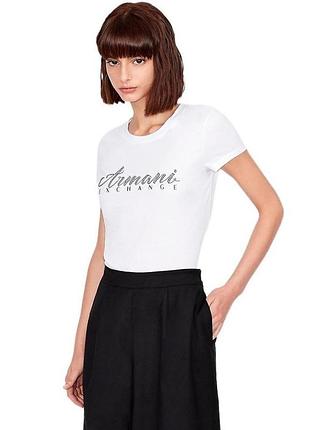 Женская футболка armani exchange