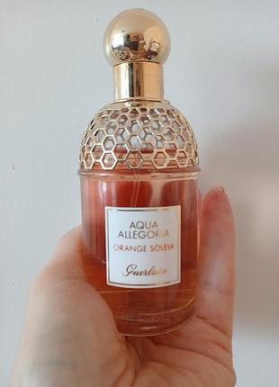 Продам оригинальную туалетную воду guerlain aqua allegoria orange soleia, 75 мл.
