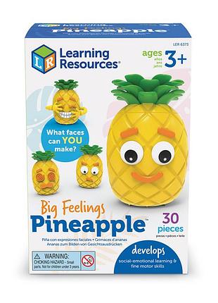 Навчальний набір що відчуває ананас? big feelings pineapple™ learning resources ler6373