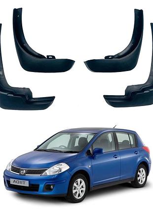 Бризговики nissan tiida 2011-2014 хетчбек